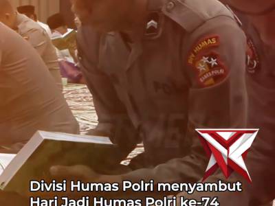 Divhumas Polri Sambut Hari Jadi Ke-74 Dengan Khataman Al-Qur&rsquo;an dan 100 Santunan Yatim - PoliceTube