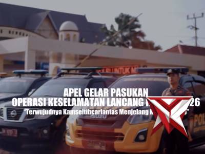 Apel Gelar Pasukan OPS keselamatan 2026 Polres Bengkalis - PoliceTube