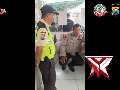 HIMBAUAN KAMTIBMAS KEPADA SECURITY YANG SEDANG MELAKSANAKAN TUGAS - PoliceTube