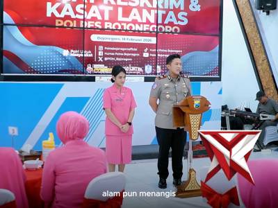 KENAL PAMIT KASATLANTAS & KASAT RESKRIM POLRES BOJONEGORO - PoliceTube