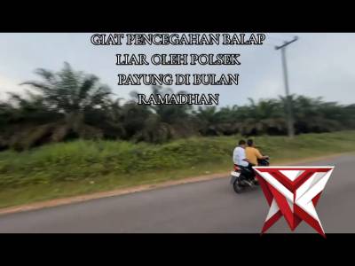 izin komandan izin senior? mengirimkan giat pencegahan aksi balap liar di wilkum polsek payung - PoliceTube