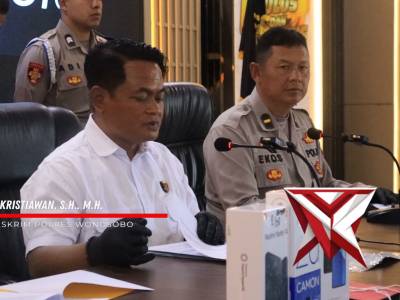 Polisi Tangkap Pencuri Motor dan Enam Ponsel di Leksono - PoliceTube