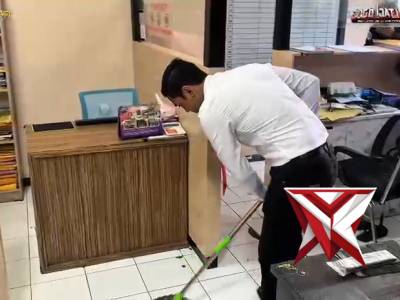 Kurve Polresta Banyuwangi Dukung Gerakan Nasional Indonesia ASRI