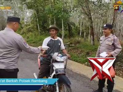 GIAT JUM'AT BERKAH POLSEK RAMBANG - PoliceTube