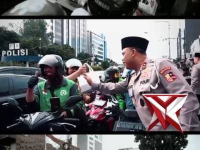 Kapolri & PJU Mabes Polri Turun ke Jalan, Sapa Masyarakat Bersama Insan Pers ? - PoliceTube