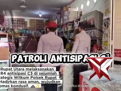 Patroli Antisipasi C&sup3; Polsek Rupat - PoliceTube