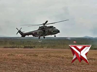 Sinergi TNI-Polri Kuat: Wakapolda Babel Sambut Kasau dalam Latihan Udara