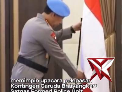 KAPOLRI LEPAS 140 PERSONEL FPU 7 MANUSCA DALAM MISI PERDAMAIAN PBB DI AFRIKA TENGAH - PoliceTube