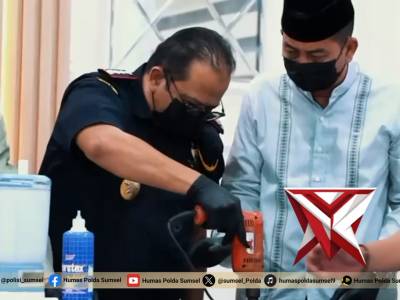 Kapolda Sumsel Pimpin Pemusnahan Barang Bukti - PoliceTube