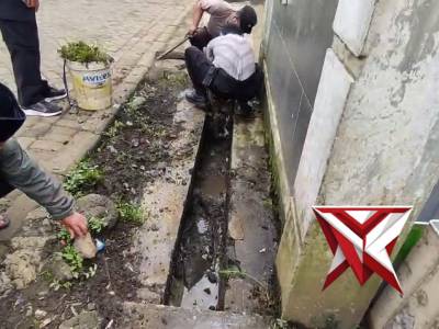 Kerja Bhakti sosial di Pasar Tempuran,,,