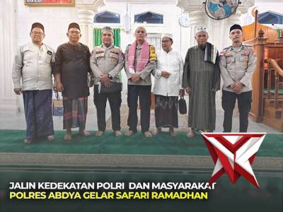 SAFARI RAMADHAN POLRES ABDYA - PoliceTube