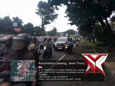 Lakukan Pelayanan Rutin Pengaturan Lalu Lintas di Pagi hari di Daerah Hukum Polsek Lawang - PoliceTube
