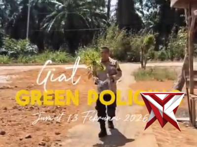 Green policing Polsek rimba melintang polres Rokan hilir - PoliceTube