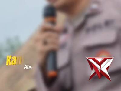 Polisi hadir di sekolah menjadi pembina upacara - PoliceTube