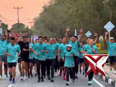 Green Policing Community Run Polres Siak - PoliceTube