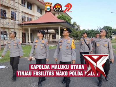 Kapolda Maluku Utara tinjau Mako Polda Malut di Sofifi