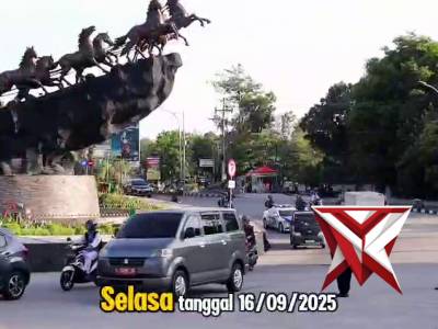 Polres Boyolali Gelar AG Pagi, Personel Gabungan Atur Lalu Lintas di Pagi Hari