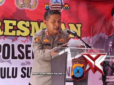 Peresmian Mako Polsek Limpasu