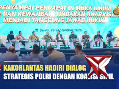 KAKORLANTAS HADIRI DIALOG STRATEGIS POLRI DENGAN KOALISI SIPIL | NTMC POLRI