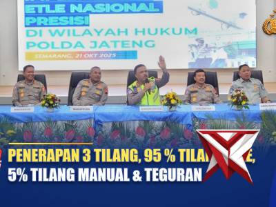 PENERAPAN 3 TILANG, 95% TILANG ETLE, 5% TILANG MANUAL & TEGURAN | NTMC POLRI