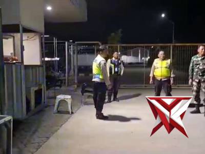 Polsek Ploso Laksanakan Patroli Harkamtibmas di PT IRP Ploso