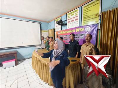 Bhabinkamtibmas Desa Darmo Hadiri Musyawarah APBDes 2026 di Ruang Rapat Desa Darmo - PoliceTube