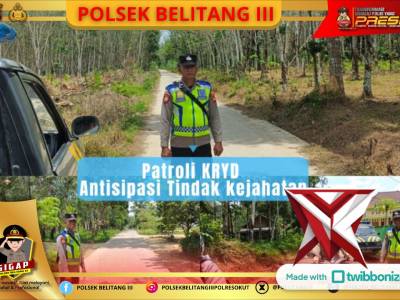 Patroli KRYD Antisipasi Tindak Kejahatan - PoliceTube