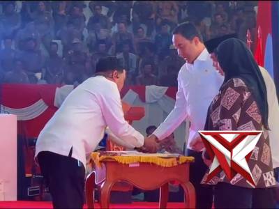 Wujudkan Desa Tanpa Narkoba, Mendes PDT Yandri Susanto Canangkan "Kabupaten Bersinar" di Lahat! - PoliceTube