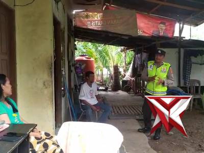 Himbauan Anggota Bhabinkamtibmas tentang bahaya banjir - PoliceTube