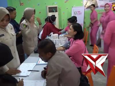 Bhakti Kesehatan dan Bantuan Sosial Polri di RS Bhayangkara Tingkat II Polda Kalbar