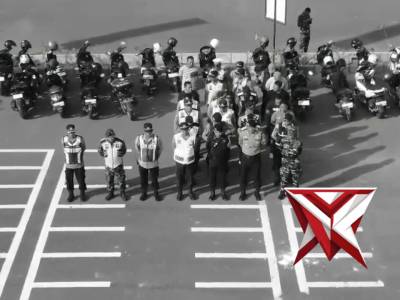 Pengamanan BRI Super League Maduran United vs PSBS Biak - PoliceTube