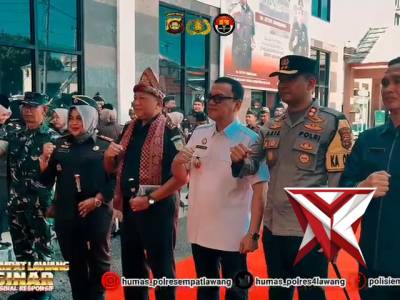 Kapolres Empat Lawang Bersama Forkopimda Menyabut Kunjungan Kerja Kepala Kejaksaan Tinggi Sumsel - PoliceTube
