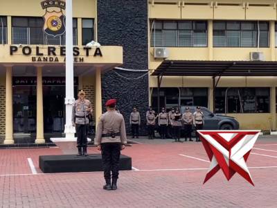 51 Personel Polresta Banda Aceh Berprestasi Terima Penghargaan - PoliceTube
