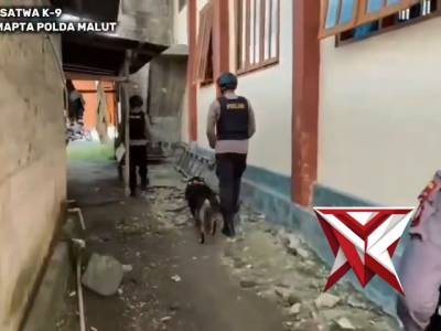 STERILISASI GEREJA YANG SEDANG MELAKSANAKAN IBADAH NATAL - PoliceTube