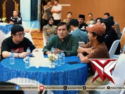 Kapolda Sumsel Buka Puasa Bersama Awak Media Sumsel - PoliceTube