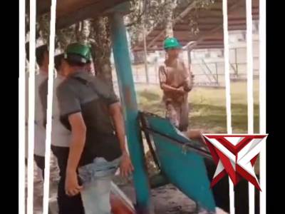 Personil Polsek Kerumutan Memberikan Himbauan Kepada Masyarakat - PoliceTube