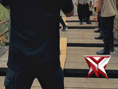 Polres wonogiri Renovasi jembatan