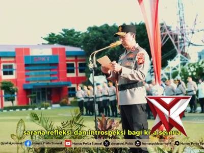 Kapolda Sumsel Irjen Pol. Dr. Sandi Nugroho, S.I.K., S.H., M.Hum Pimpin Upacara Hari Kesadaran Nasio - PoliceTube