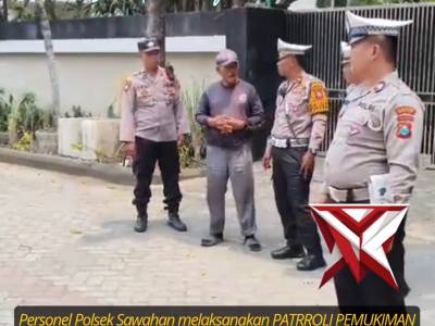 Testimoni warga Polsek sawahan