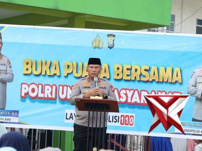 Kapolresta Barelang Dampingi Kapolda Kepri Safari Ramadhan