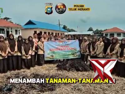 Green Policing di SMAN 3 Teluk Meranti - PoliceTube