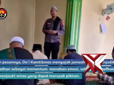 Dai kamtibmas di bulan ramadan oleh personel polres kepulauan sula - PoliceTube