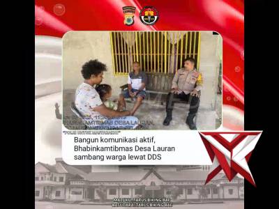 Bangun komunikasi aktif - PoliceTube