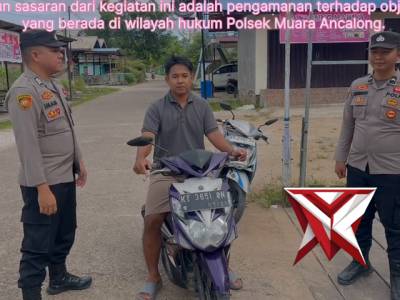 Patroli Rutin Polsek Muara Ancalong Berikan Rasa Aman - PoliceTube