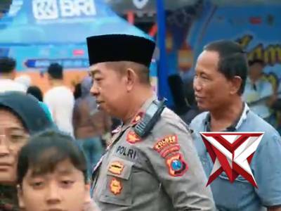 Wakapolres Pacitan menghadiri pembukaan Bazar Kampoeng Ramadhan 1447 H/2026 M.