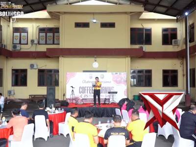 Olah Raga Bersama Dan Coffee Morning - PoliceTube