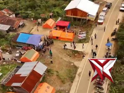 Mahasiswa STIK-PTIK dan Polres Bener Meriah Hadir di Pengungsian Uning Mas - PoliceTube