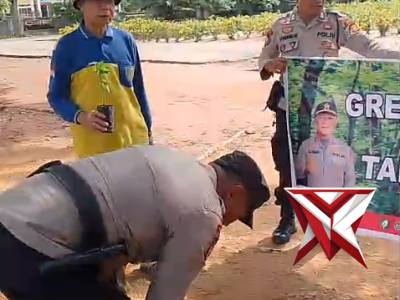 giat green policing oleh polsek rimba melintang - PoliceTube