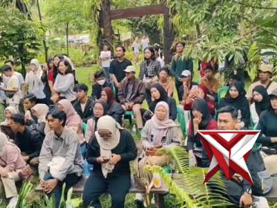 TANAM POHON, TANAM TOLERANSI: 250 MAHASISWA LAMPUNG BERGERAK LAWAN Paham IRET