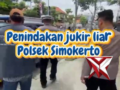 Penindakan Jukir Liar oleh Polsek Simokerto - PoliceTube